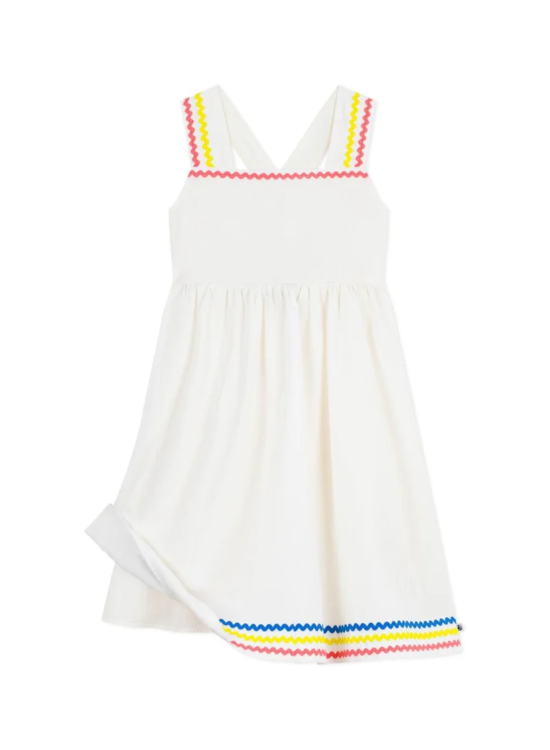 بيتي باتو Children's  long cotton dress with straps